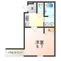 フジパレス阿倍野丸山通Ⅰ番館の物件間取画像